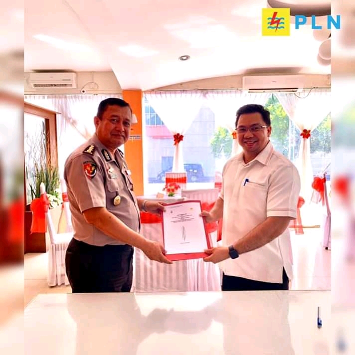 PLN UP3 Manado Kerjasama Dengan Polda Sulut